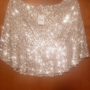Free People Trumpet Sequin Skirt